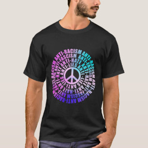 Camiseta Anti-Trump Racismo Fascismo Mentira Ódio Resiste V