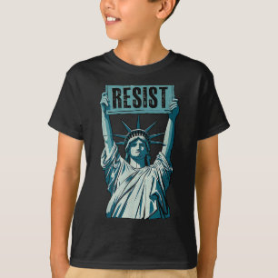 Camiseta Anti-trump resistam não ao meu presidente Anti-tru