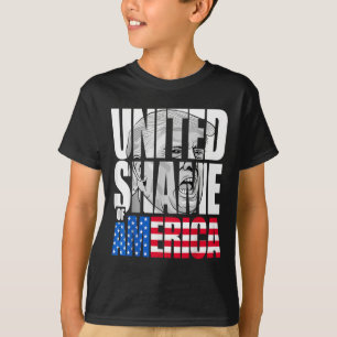 Camiseta Anti Trump United Shame America Flag