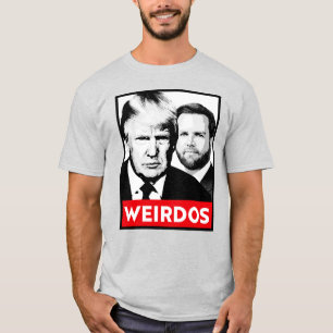 Camiseta Anti Trump Vance - Estranhos