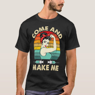 Camiseta Anti Vaccine Mandate Come And Make Me No Forced Va