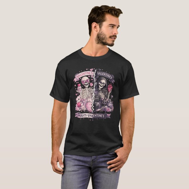 Camiseta Anti-Valentine (Frente Completa)