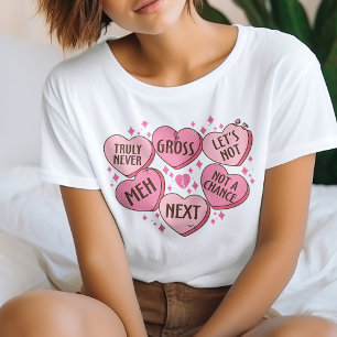 Camiseta Anti-Valentine Candy Hearts