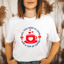 Anti-Valentine's Cup of Café Love Funny Gift