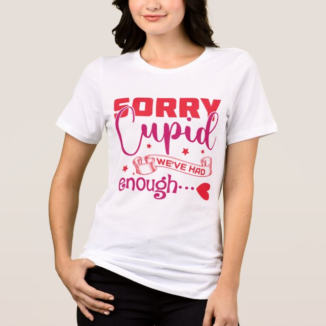 Camiseta Anti-Valentines Day  (Frente)