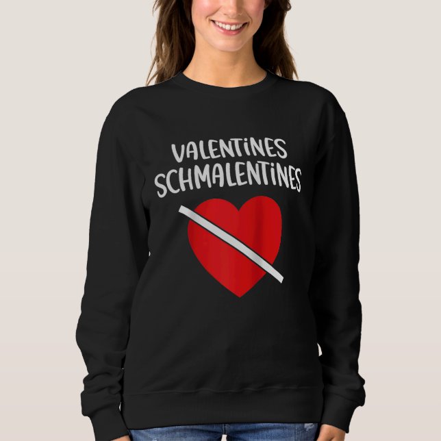 Camiseta Anti Valentine's Day Forever Alone Happy Singlehoo (Frente)