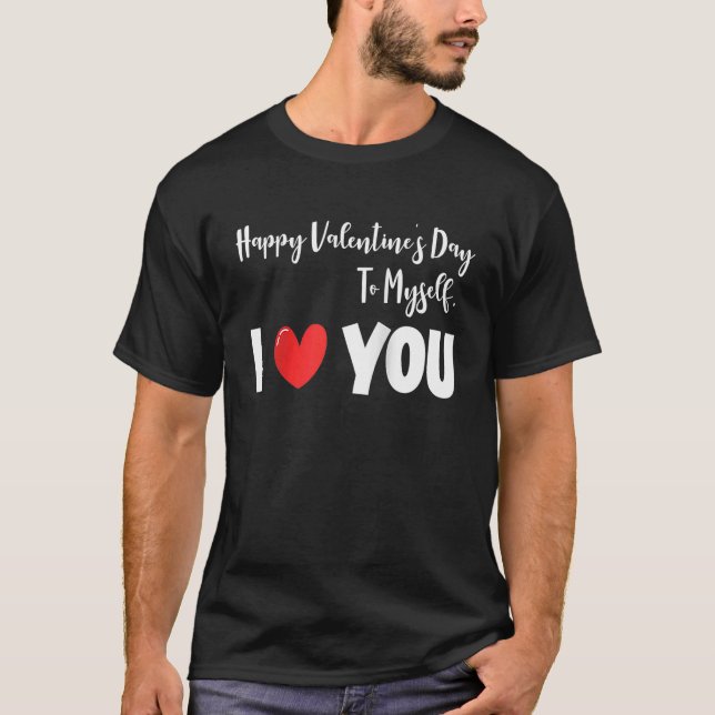 Camiseta Anti Valentine's Day  Valentines Heart Lonely Day  (Frente)