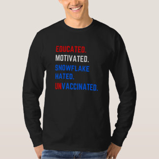 Camiseta Anti-Vax Vacina Anti-Socialismo Liberdade Socialis