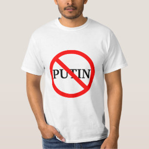 Camiseta Anti Vladimir Putin