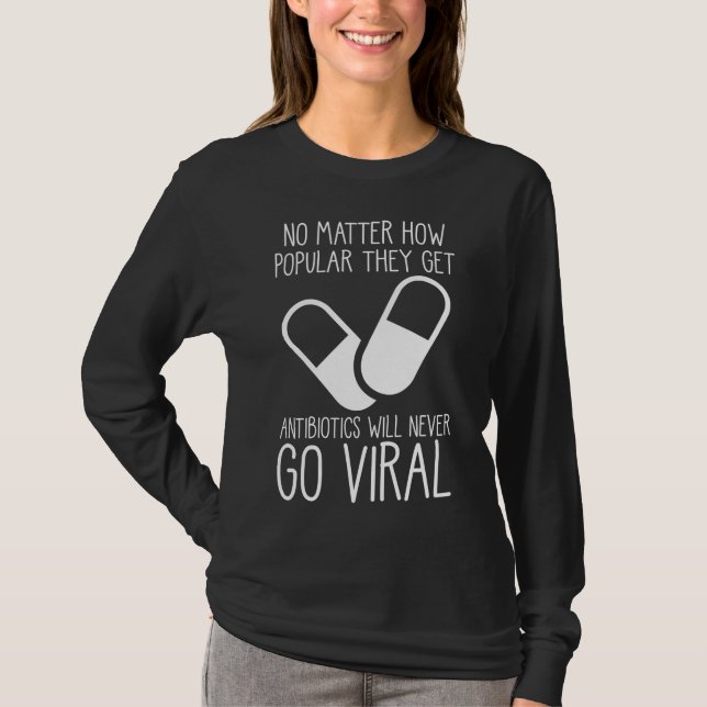 Camiseta Antibióticos Farmacêuticos (Frente)
