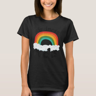Camiseta Antibullying Hippie Retro Professor Arco-íris Bond