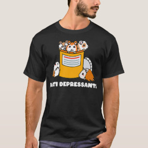 Camiseta Antidepressants Guinea Pig Funny Cute Guinea Pig P