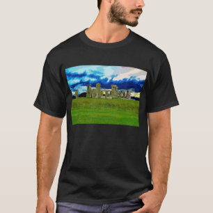 Camiseta Antiga Arquitetura Maravilha de Stonehenge Inglate