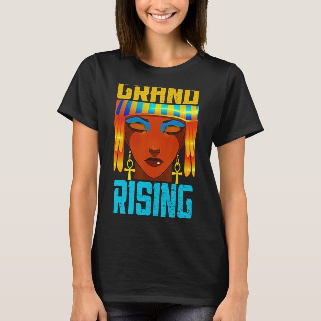 Camiseta Antiga Ascensão do cemitério egípcio (Frente)