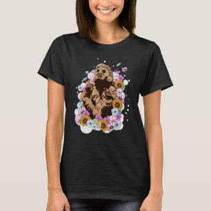 Camiseta Antiga estátua de escultura maia asteca
