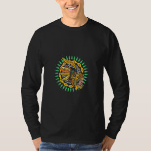 Camiseta Antiga etnia asteca índia Pessoas civilização