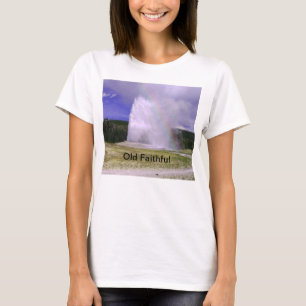 Camiseta Antiga fé no Parque Nacional de Yellowstone