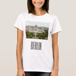 Camiseta Antiga fotografia do Reichstag em Berlim (c. 1900)