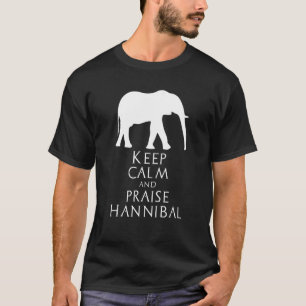 Camiseta Antiga História Cartaginiana Mantém-Se Calma E Lou