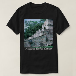 Camiseta Antiga Mayan Ruins Copan Honduras Foto Desenhada