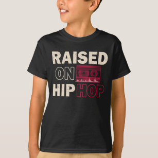 Camiseta Antiga Rap de Música Infância Vintage Hip Hop Bass