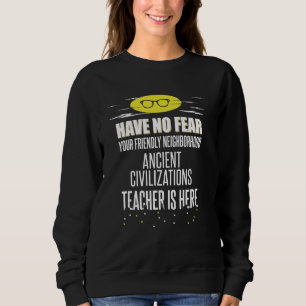 Camiseta Antigas Civilizações Professora Super-Herói Gráfic