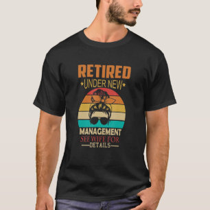 Camiseta Antigo Aposentado Sob Nova Gestão Consulte A Espos