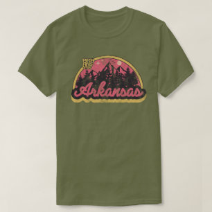 Camiseta Antigo Estado do Arkansas