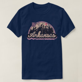Camiseta Antigo Estado do Arkansas