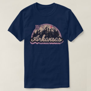 Camiseta Antigo Estado do Arkansas