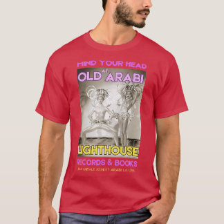 Camiseta Antigo Farol Árabe Registros Livros TShirt