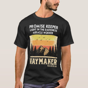 Camiseta Antigo Fazedor de Caminhos Cumpridor de Promessas 