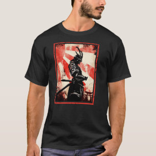 Camiseta Antigo Japonês Samurai Bushido Ronin Armor Asiátic