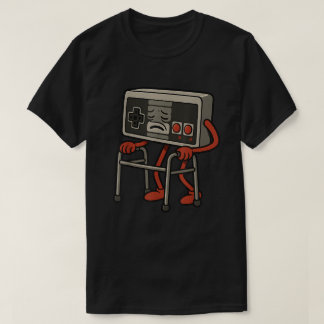 Camiseta Antigo jogador para sempre | Controlador de Jogo d