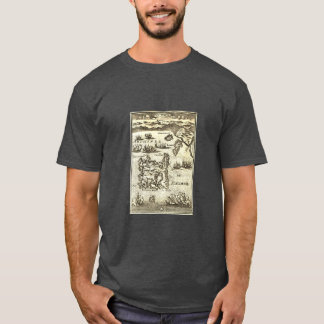 Camiseta Antigo Mapa de Limnos (Isle De Stalimene)