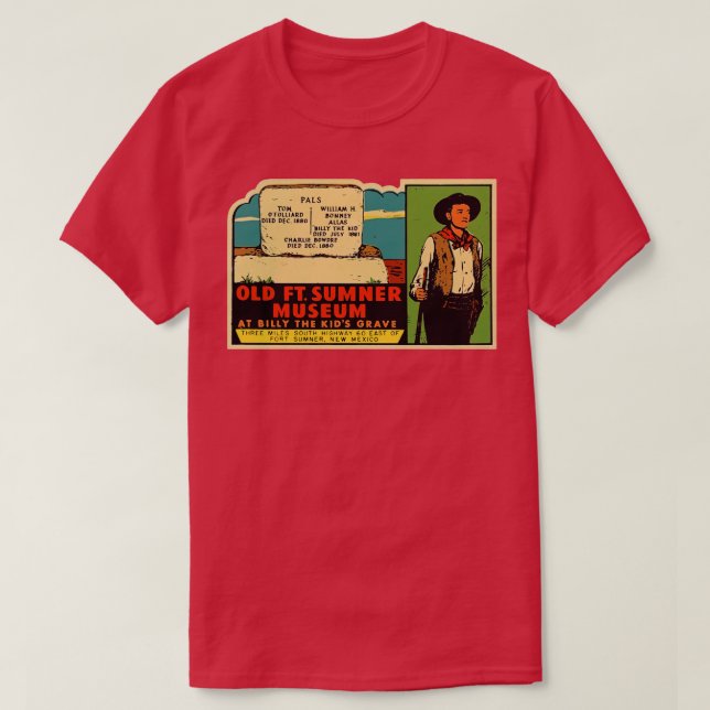 Camiseta Antigo Museu de Sumner Ft (Frente do Design)