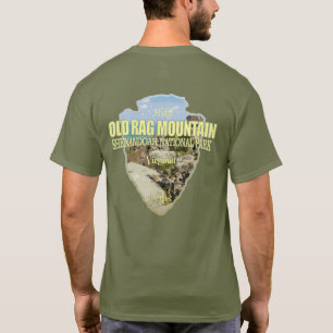 Camiseta Antigo Rag Mtn (ponta de seta)