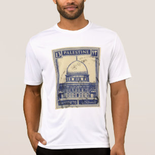Camiseta antigo selo palestino 1920_ palestine folklor