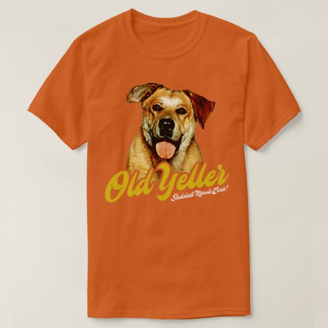 Camiseta Antigo Yeller (Frente do Design)