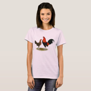 Camiseta Antigos Bantams de Jogo Inglês: BB Red Pair
