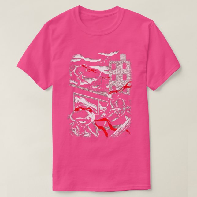 Camiseta Antigos ninjas da Escola (Frente do Design)