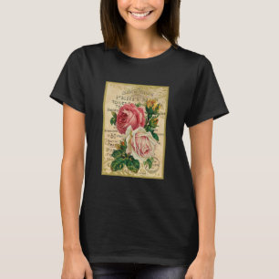 Camiseta Antigos Rosas franceses