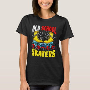 Camiseta Antigos Skaterler Skates Roller Vintage Retro Rol
