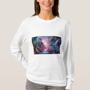 Camiseta 🔱 Antigos tempos: Designs Eternos para os Moderno