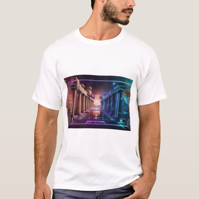 Camiseta 🔱 Antigos tempos: Designs Eternos para os Moderno (Frente)