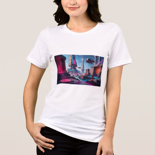 Camiseta 🔱 Antigos tempos: Designs Eternos para os Moderno (Frente)