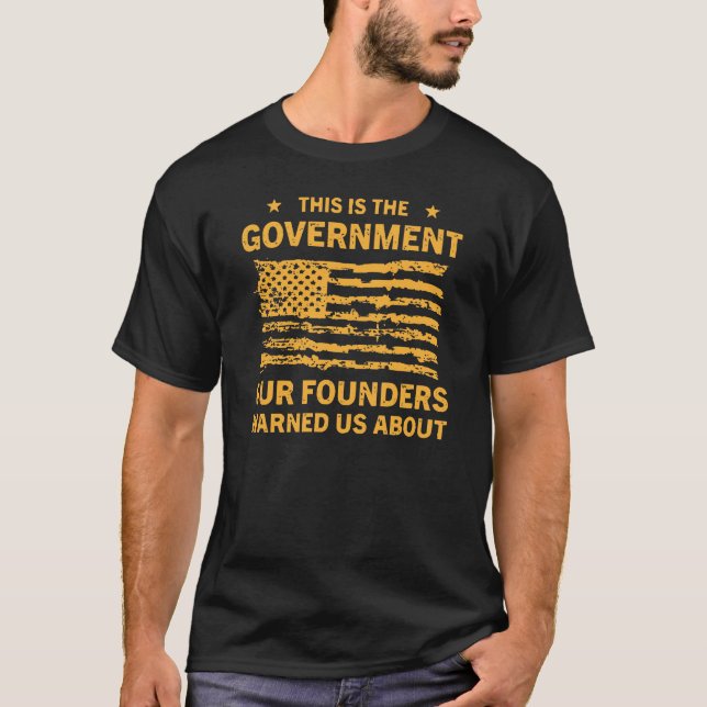 Camiseta AntiGoverno Patriótico Americano 2022 (Frente)