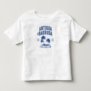Camiseta Antigua e Barbuda Palmeira do Caribe