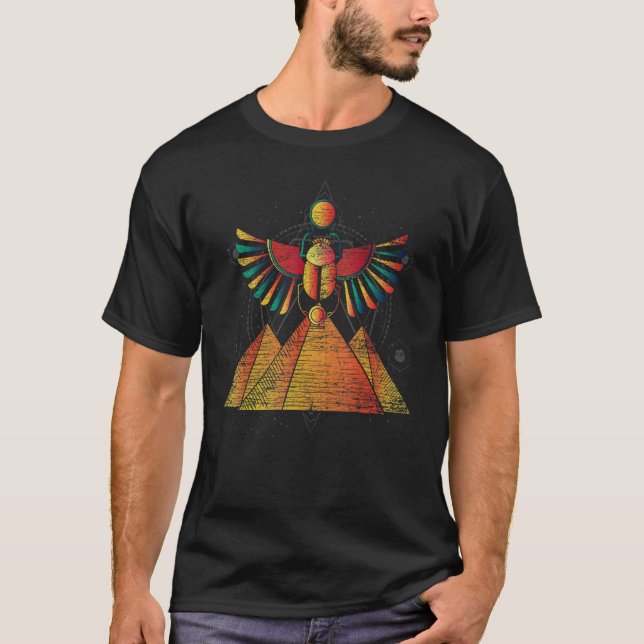 Camiseta Antiguidade da Pirâmide Tut Ankh do Egito Orgulhos (Frente)