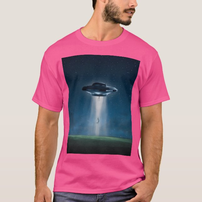 Camiseta Antiguidade Extraterrestre, Alienígena Humana de R (Frente)